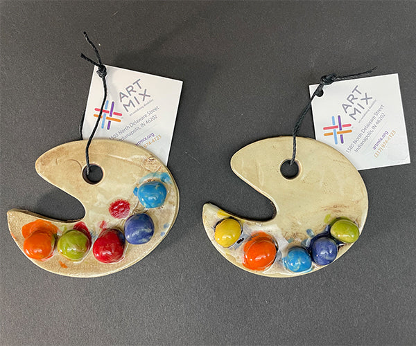 Pottery Paint Palette or Twisted Paint Brush from ArtMix