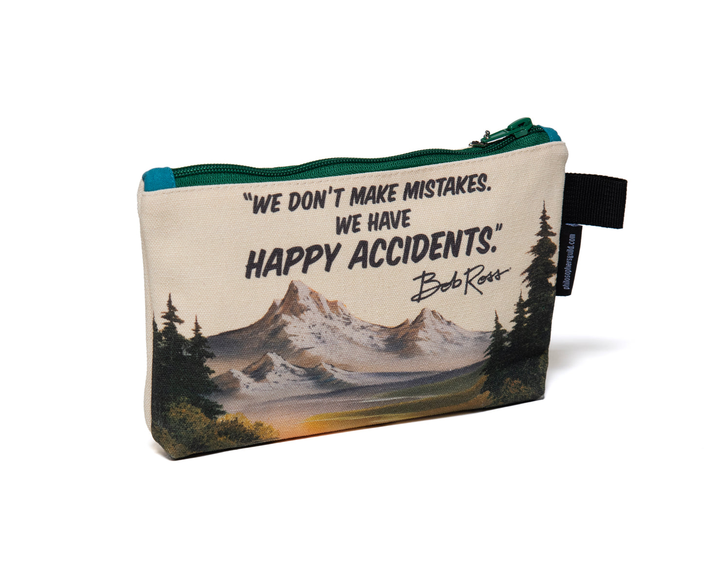 Bob Ross Zipper Pouch