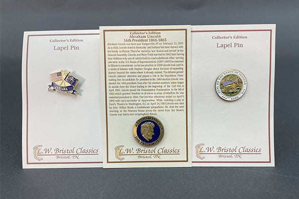 Lapel or Hat Pin from L.W. Bristol Classics
