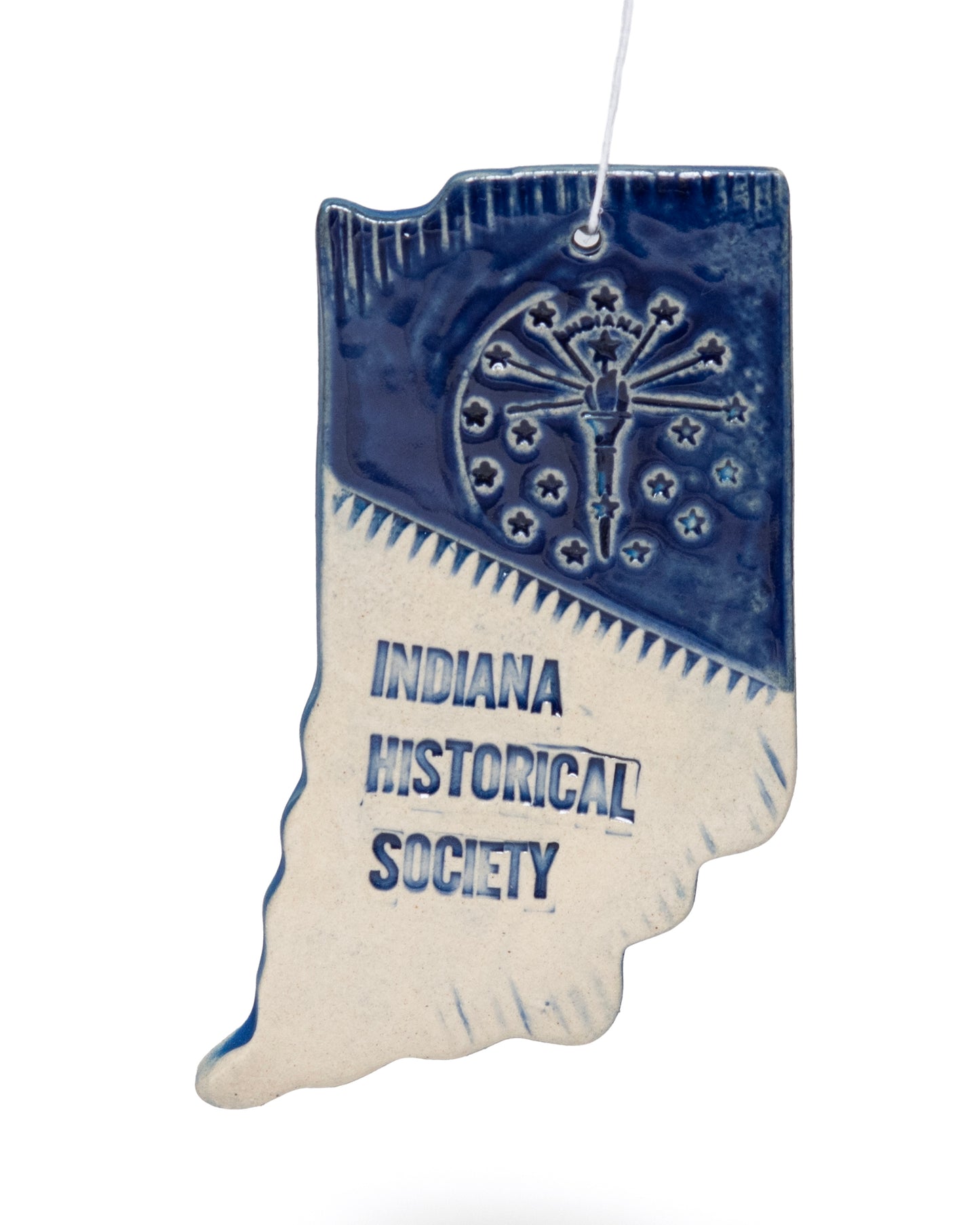 Custom Indiana Historical Society Ornament from ArtMix