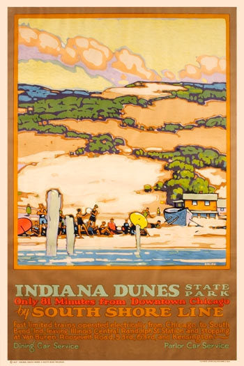 Indiana Dunes State Park Poster