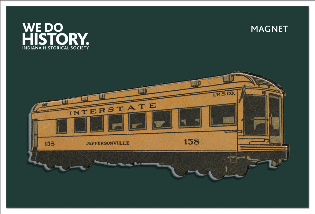 Interurban Dining Car Magnet