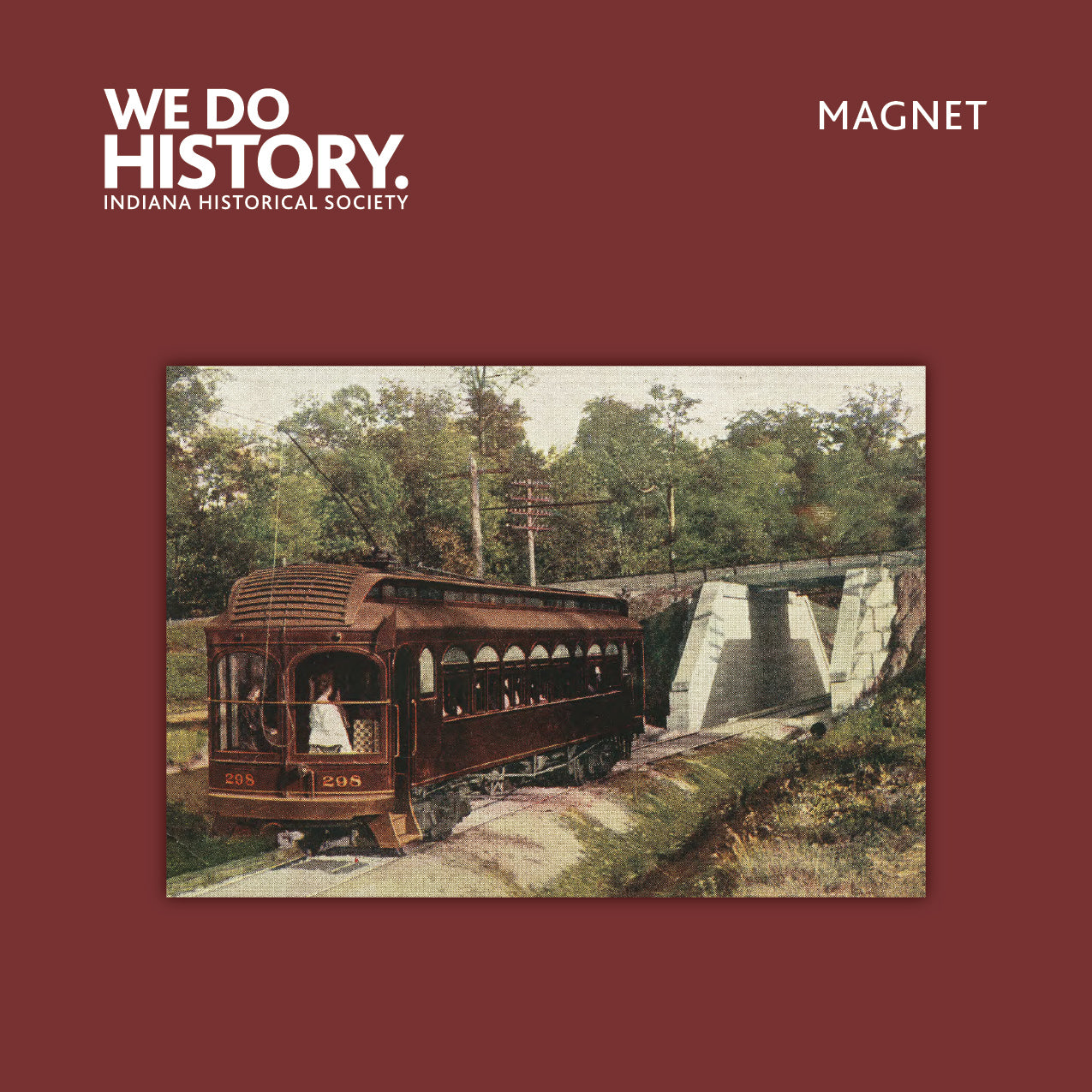 Magnet "Indiana Limited" (70 miles an hours), Indianapolis, Ind.
