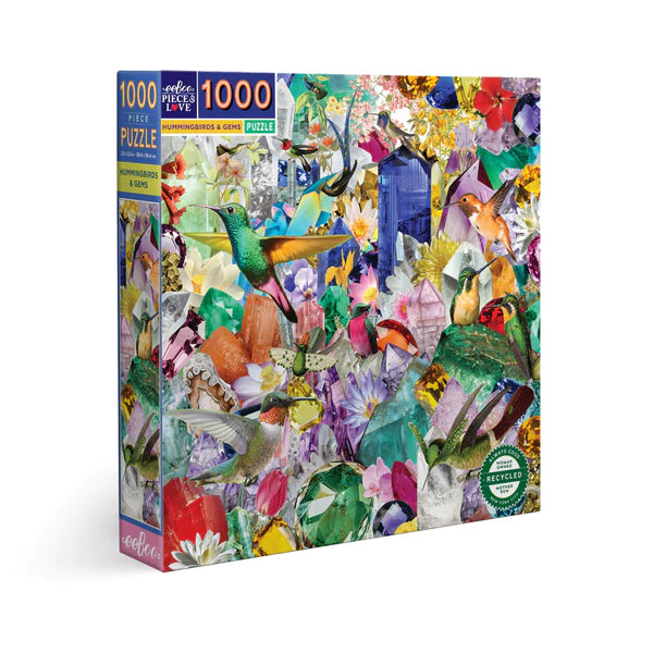 Hummingbirds & Gems Puzzle