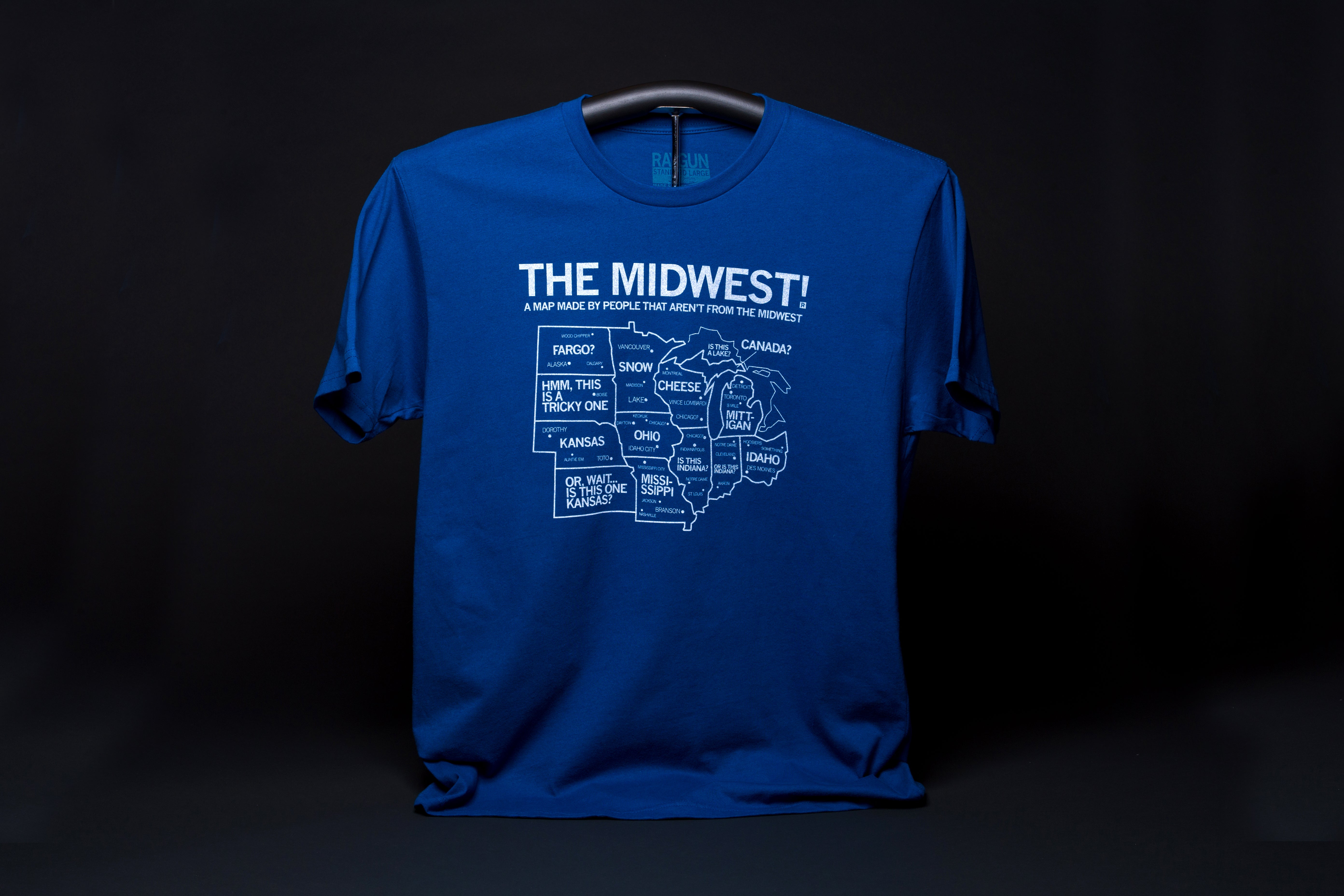 Midwest Map T-Shirt – Shop-IHS