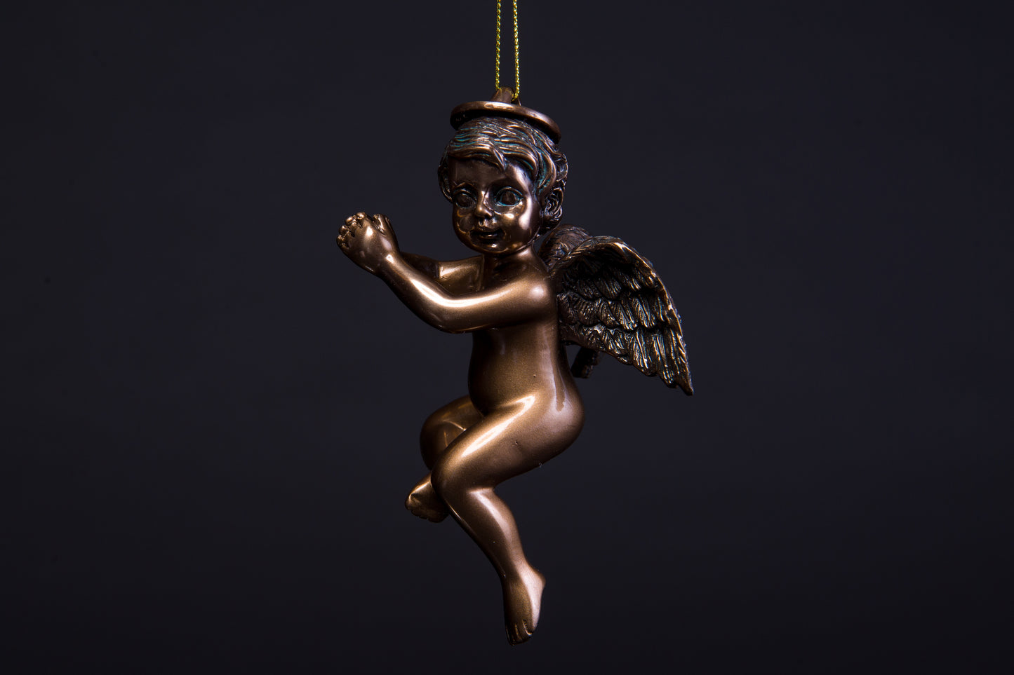 L.S. Ayres Cherub Ornament