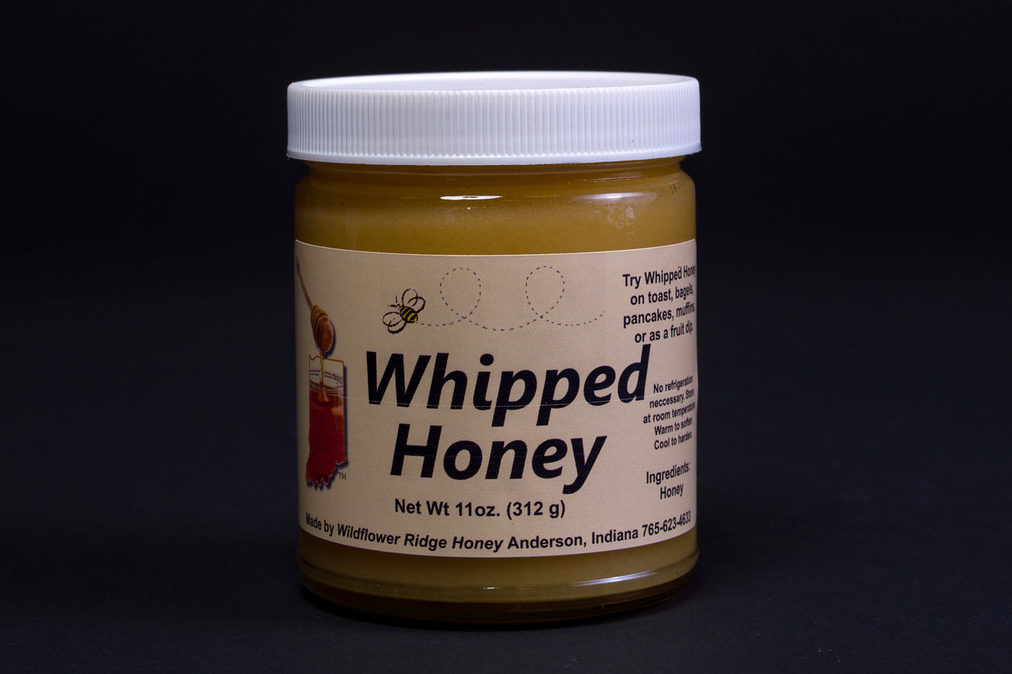 Whipped Honey from Wildflower Ridge Honey