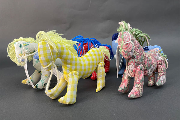 Fabric Plush Pony from Agape Therapeutic Riding Resources