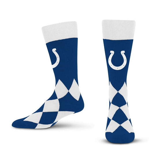 Colts Big Diamond One Size Fits Most Socks