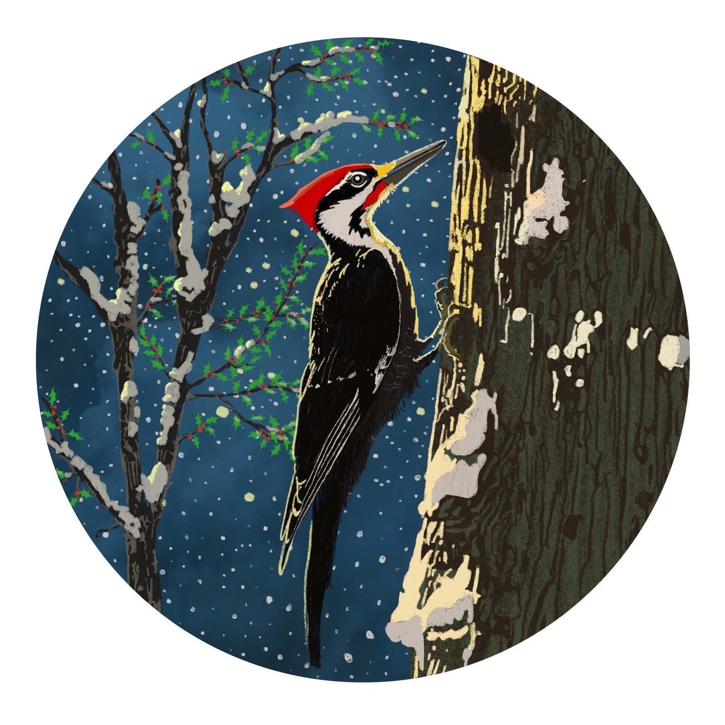 2025 Indiana Historical Society Festival of Trees Woodpecker Ornament