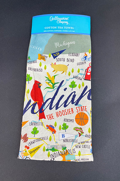 Indiana Cotton Tea Towel from Galleyware