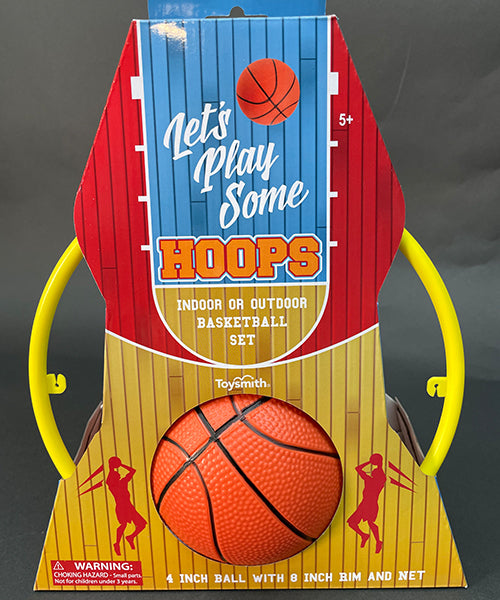 Let's Play Some Hoops Indoor or Outdoor Basketball Set