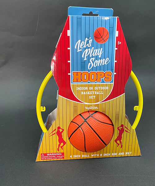 Let's Play Some Hoops Indoor or Outdoor Basketball Set