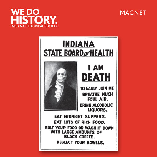 I am Death Carded Magnet