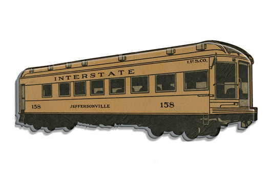 Interurban Dining Car Magnet