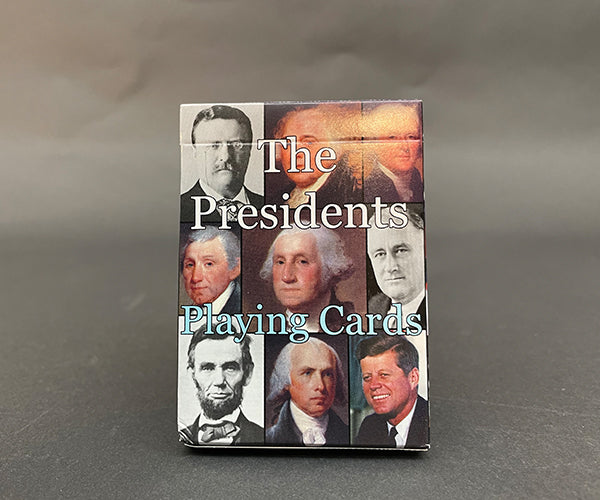 Mazzo Di 52 Carte Da Gioco + 2 Jolly Con Tema 'Presidenti USA', Nuovi
