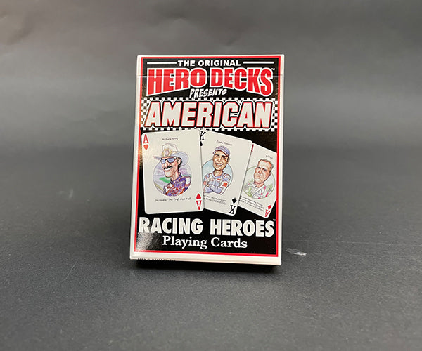 American Racing Heroes Playing Cards