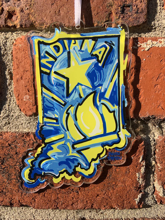 Indiana Ornament by Justin Patten, Storm Striker