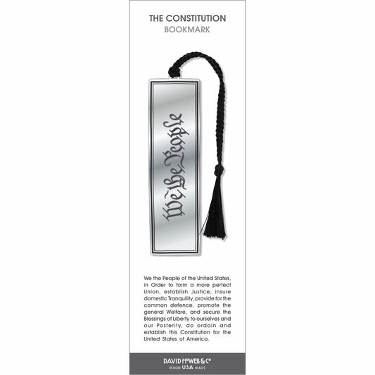 The Constitution: We the People Metal Bookmark from David Howell & Company