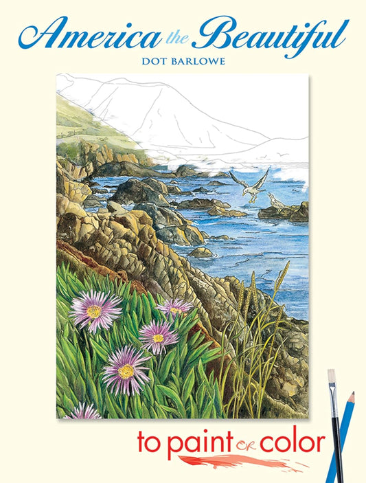 America the Beautiful Coloring Book