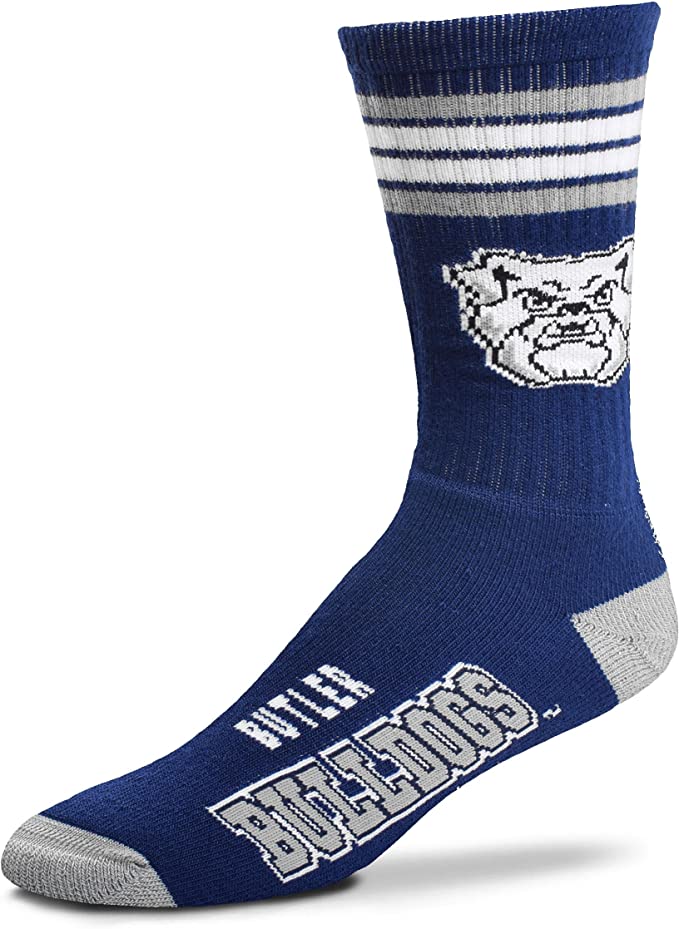 For Bare Feet Butler Bulldogs 4-Stripe Deuce Socks