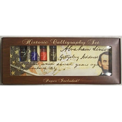 Lincoln's Gettysburg Address, Historic Calligraphy Set