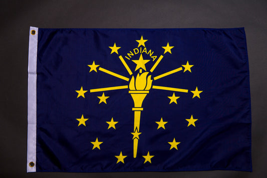 Indiana Flag 2 ft x 3 ft