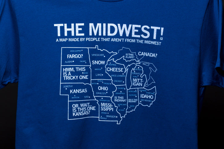 Midwest Map T-Shirt – Shop-IHS