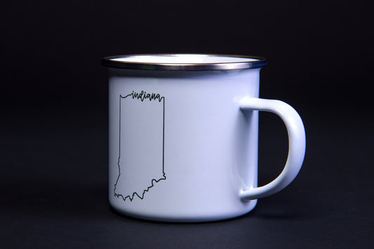 Indiana Enamel Mug
