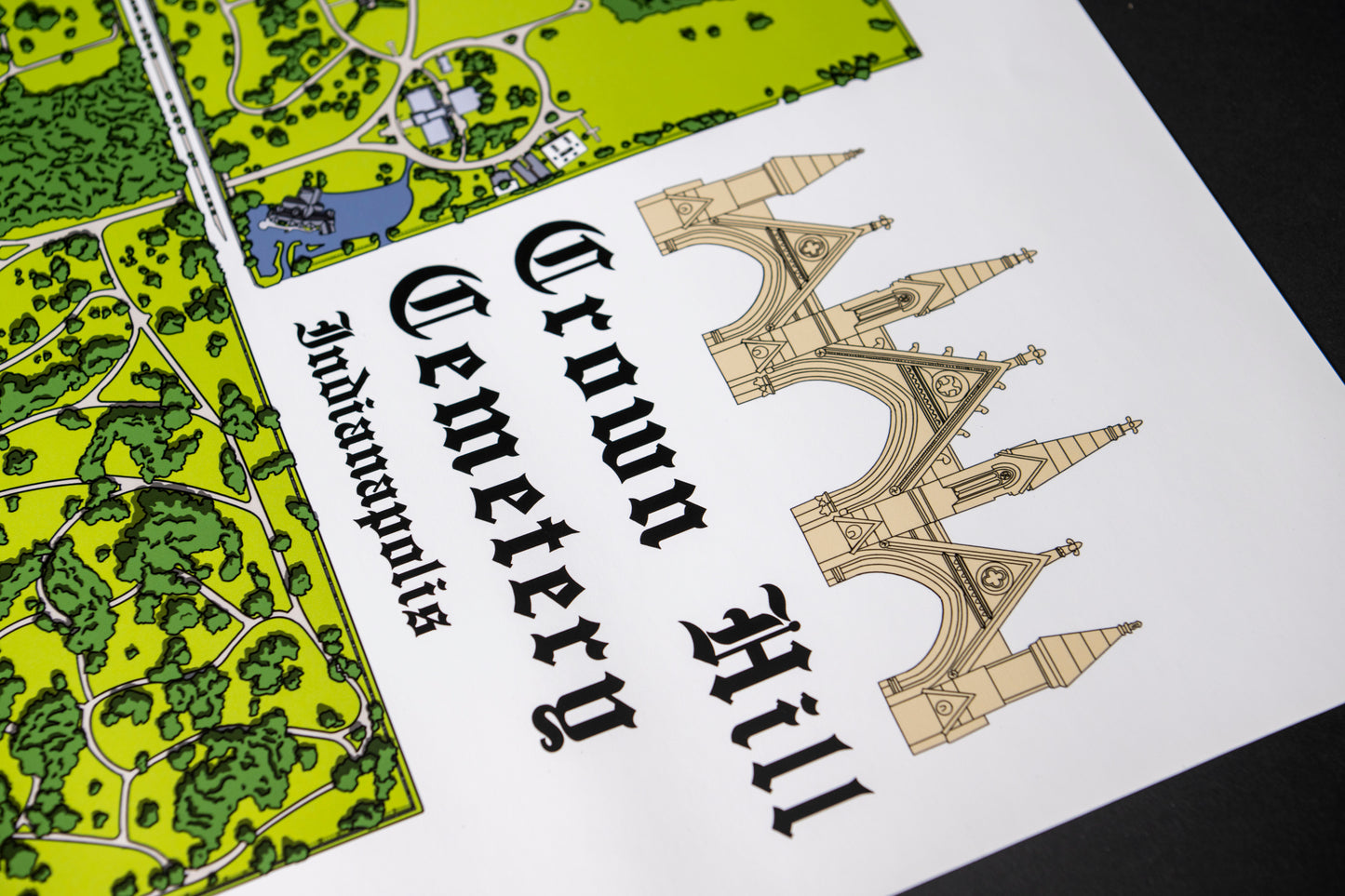 Crown Hill Poster 18"x24"