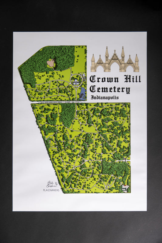 Crown Hill Poster 18"x24"