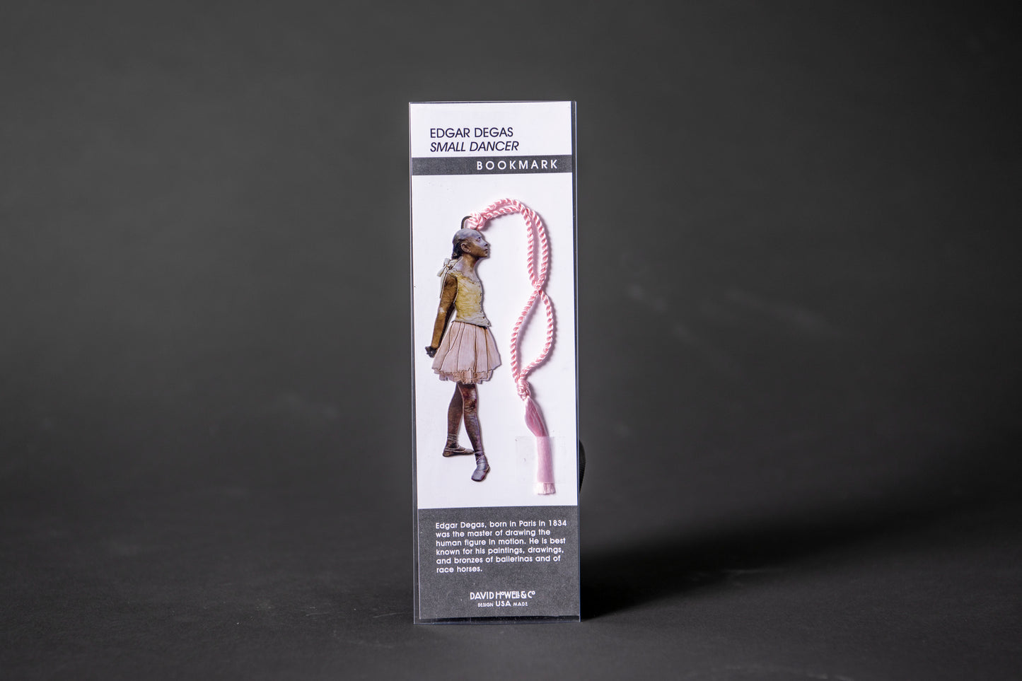 Edgar Degas Small Dancer Bookmark by David Howell & Co.