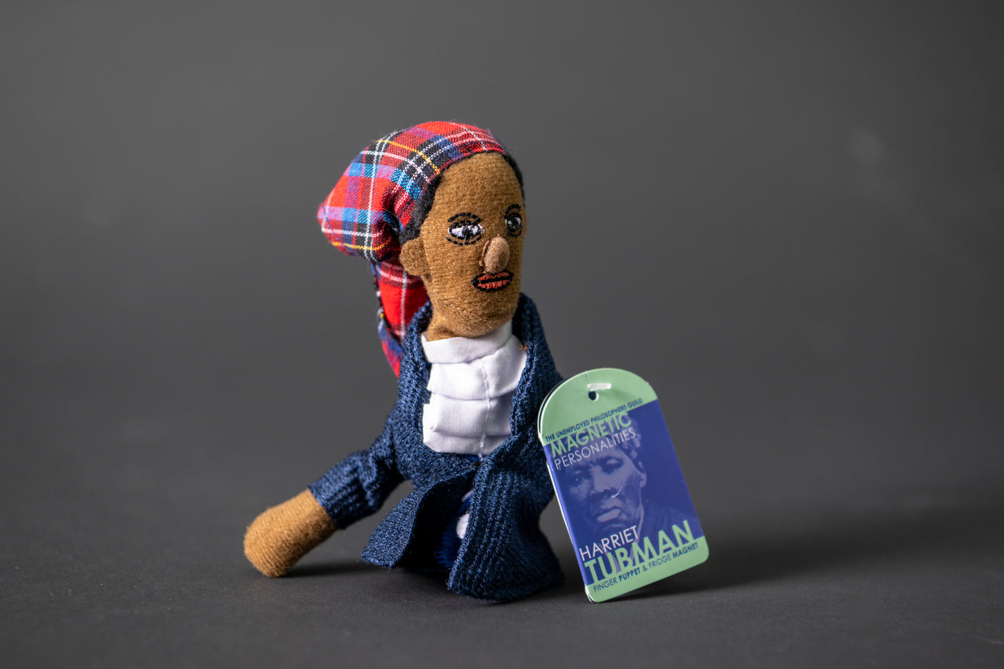 Harriet Tubman Magnetic Personality Finger Puppet