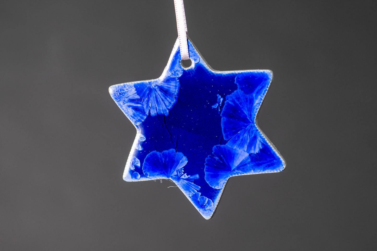 Star of David Ornament from Egenolf Ceramics