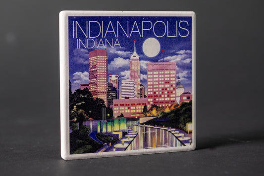 Indianapolis at Night Coaster